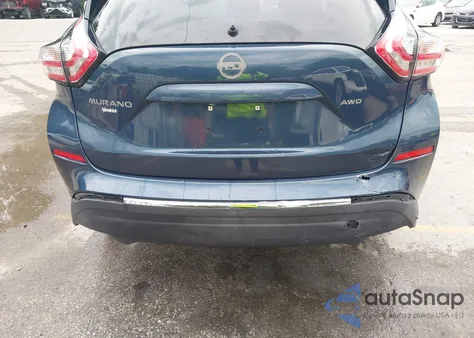 2015 Nissan Murano S из США, поврежденный, VIN 5N1AZ2MH2FN227588